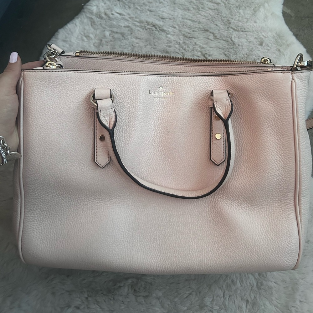 Kate spade book bag pink